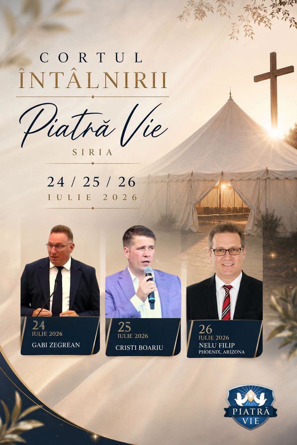 Afiș Oficial Piatra Vie Șiria 2026